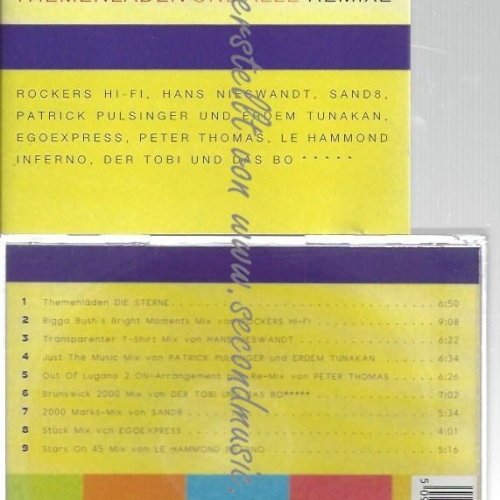 CD--DIE STERNE--    THEMENLÄDEN UND ALLE REMIXE