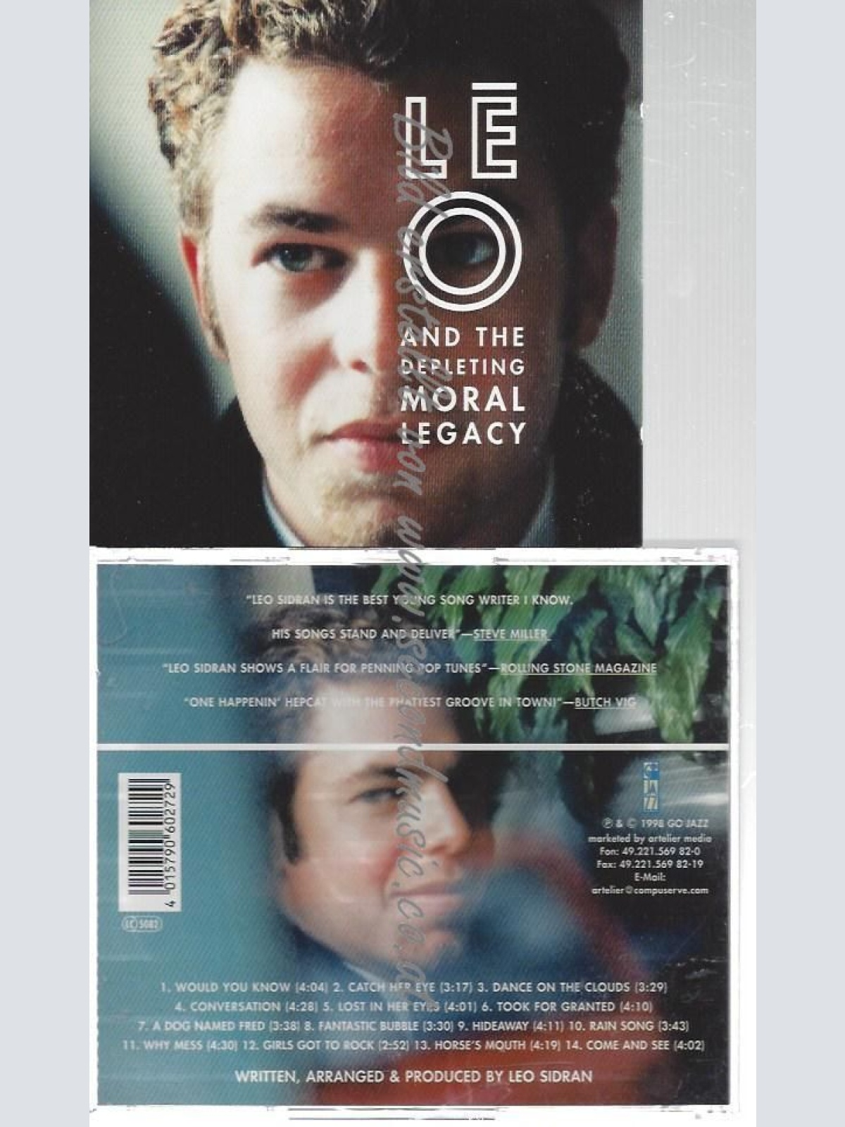 CD--LEO SIDRAN--    LEO & THE DEPLETING MORAL