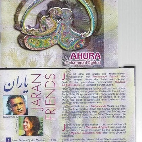 CD--AHURA - MOHAMMAD EGHBAL--    YARAN