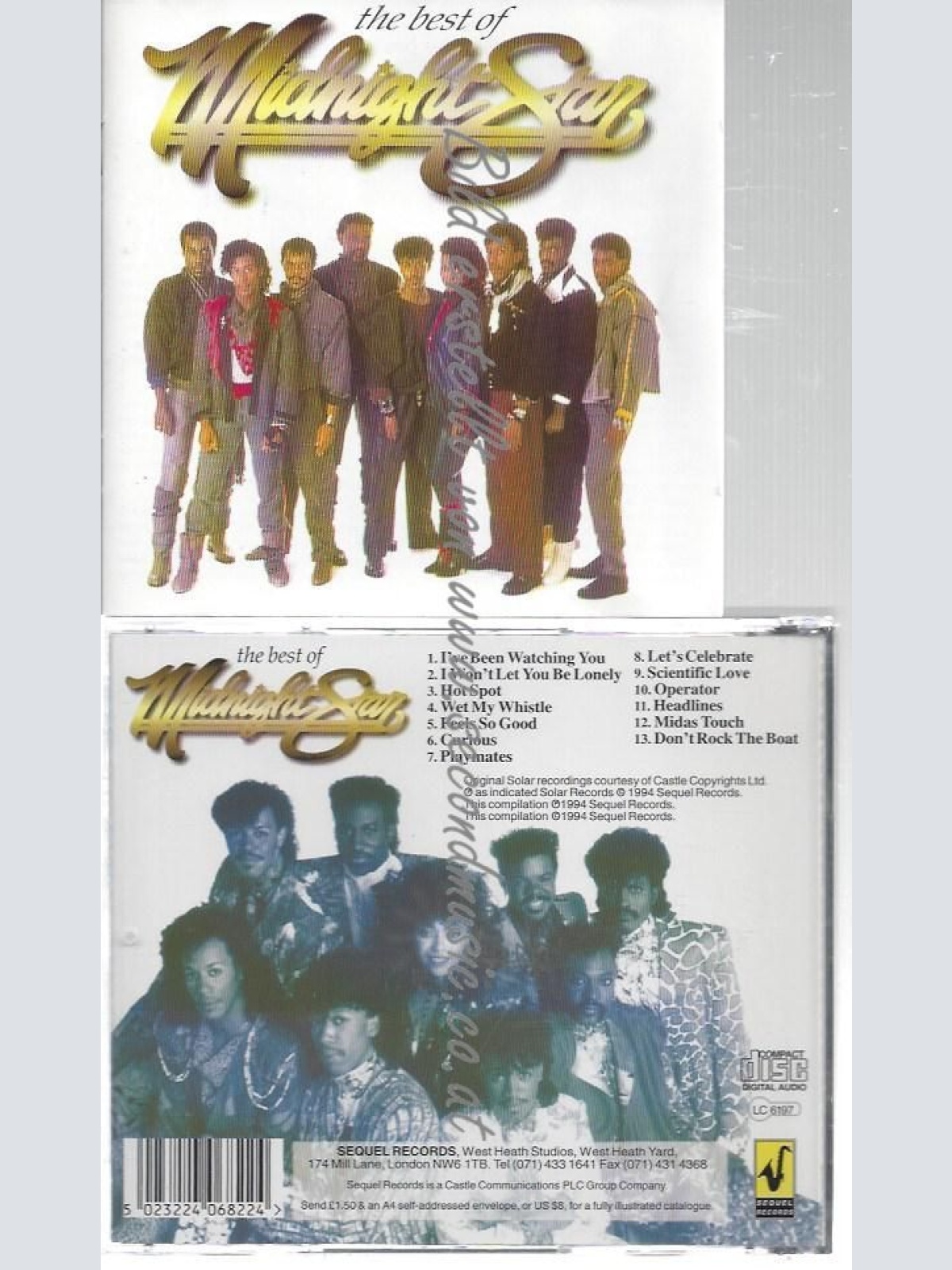 CD--MIDNIGHT STAR--    BEST OF MIDNIGHT STAR