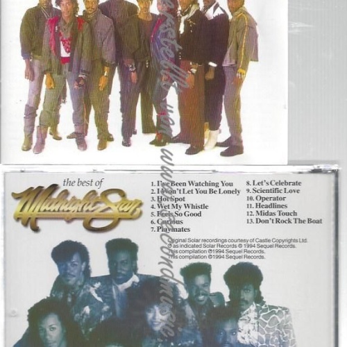 CD--MIDNIGHT STAR--    BEST OF MIDNIGHT STAR