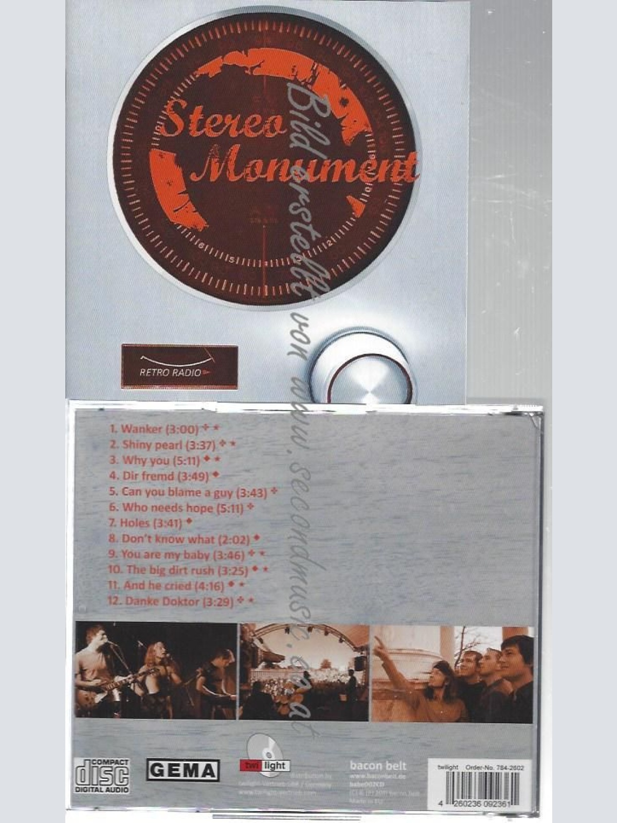 CD--STEREO MONUMENT--    RETRO RADIO