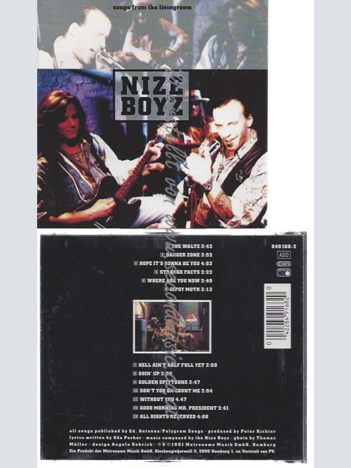CD--NIZE BOYZ--    SONGS FROM THE LIVING ROOM --