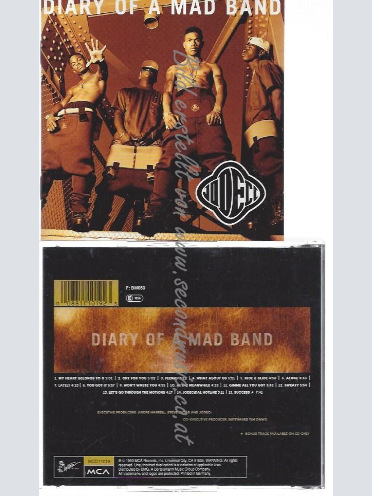 CD--JODECI--    DIARY OF A MAD BAND