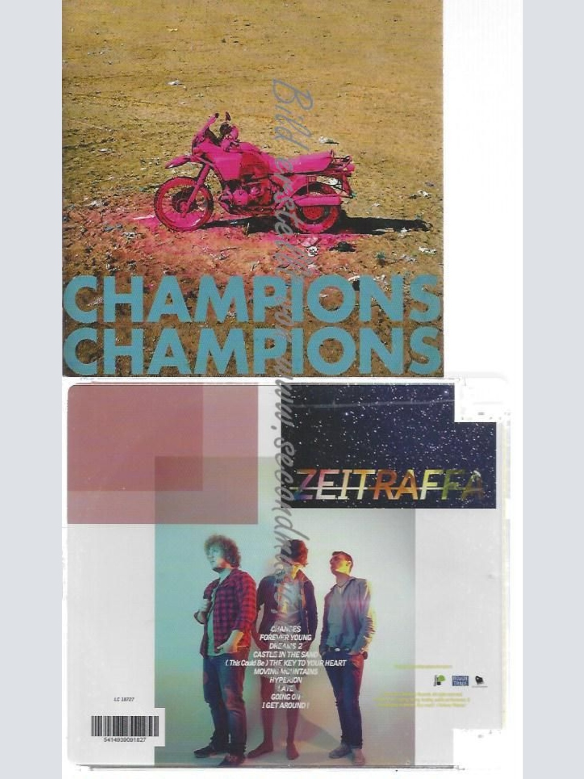 CD--THE CHAMPIONS--    ZEITRAFFA