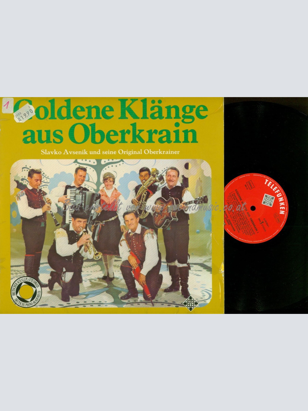 DLP--SLAVKO AVSENIK GOLDENE KLÄNGE AUS OBERKRAIN // 628004