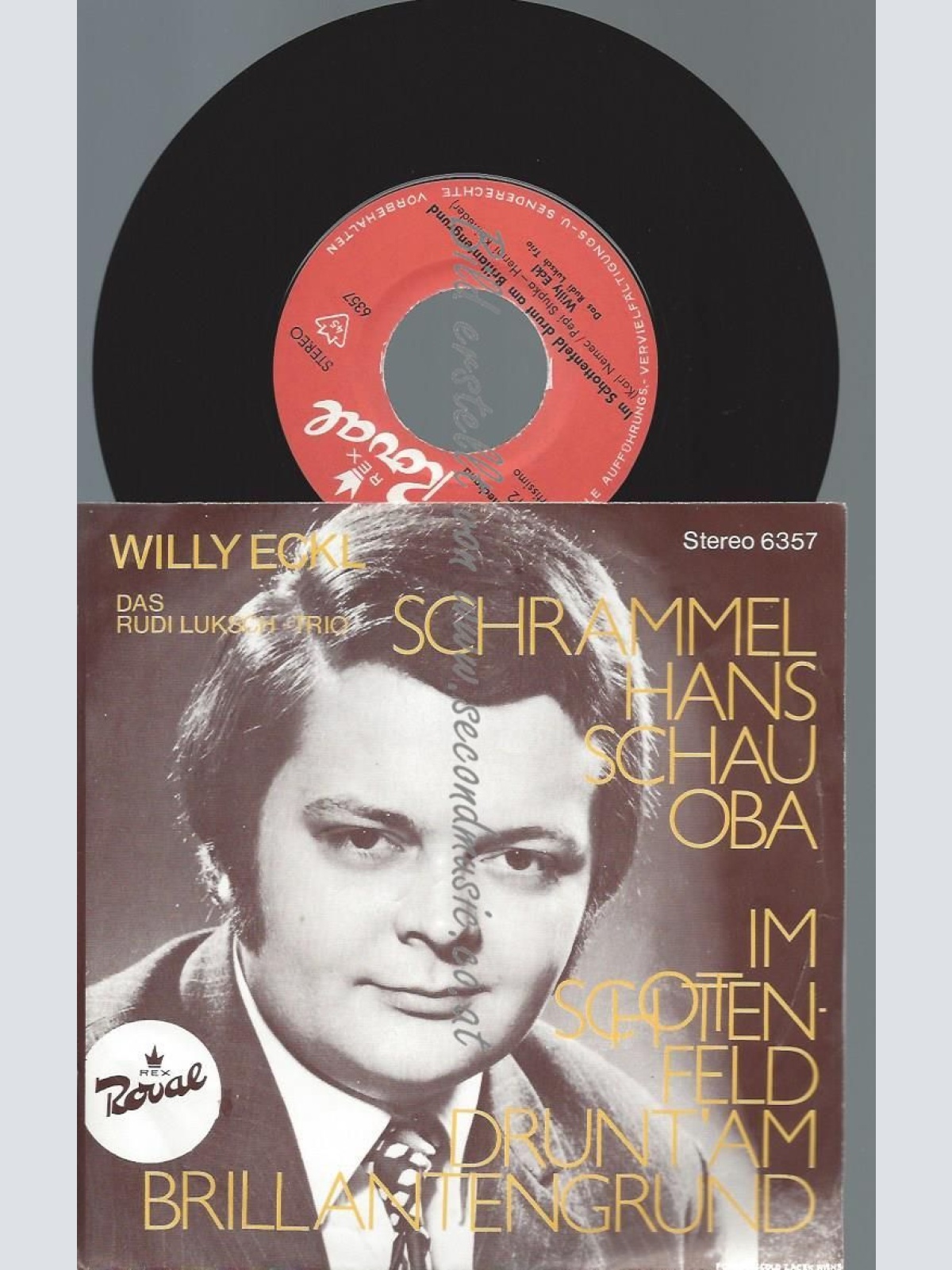 7" WILLY ECKL / DAS RUDI LUKSCH TRIO SCHRAMMEL HANS SCHAU OBA