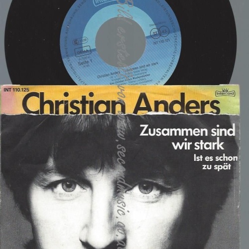 7"  Christian Anders – Zusammen Sind Wir Stark