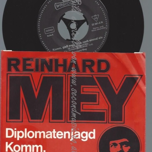 7"   Reinhard Mey  Diplomatenjagd