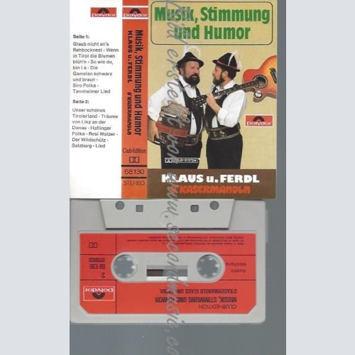 MC--D'KASERMANDLN HARMONIKAKLÄNGE AUS ÖSTERREICH