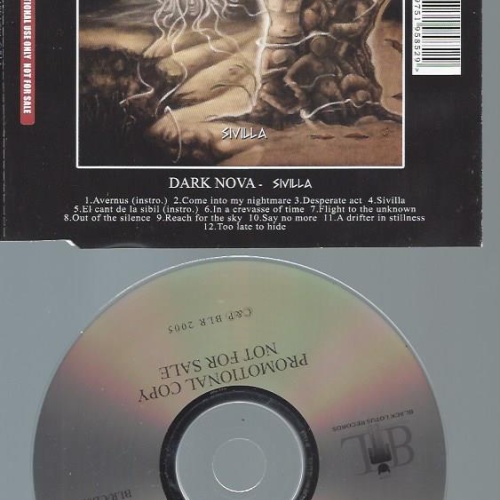 CD--DARK NOVA SIVILLA // PROMO