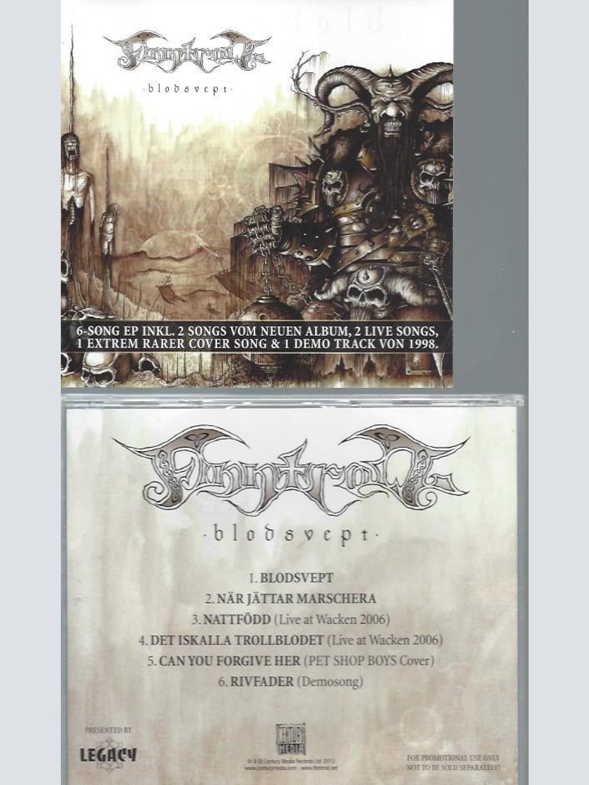 CD-   Finntroll – Blodsvept   // PROMO