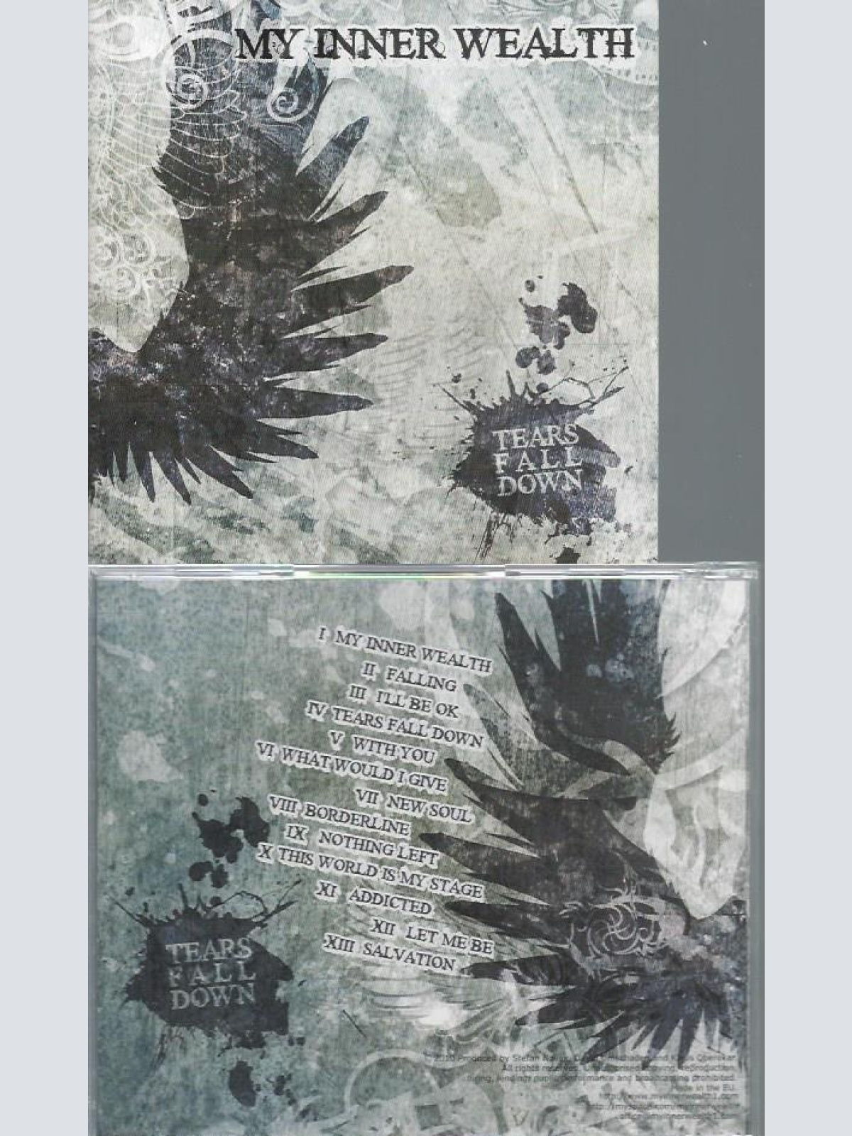 CD-- MY INNER WEALTH TEARS FALL DOWN