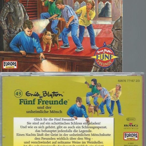 CD--- FÜNF FREUNDE UND DER UNHEIMLICHE MÖNCH