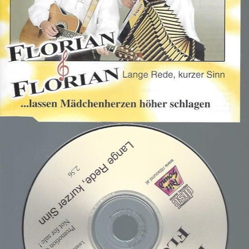 CD--FLORIAN & FLORIAN LANGE REDE KURZER SINN