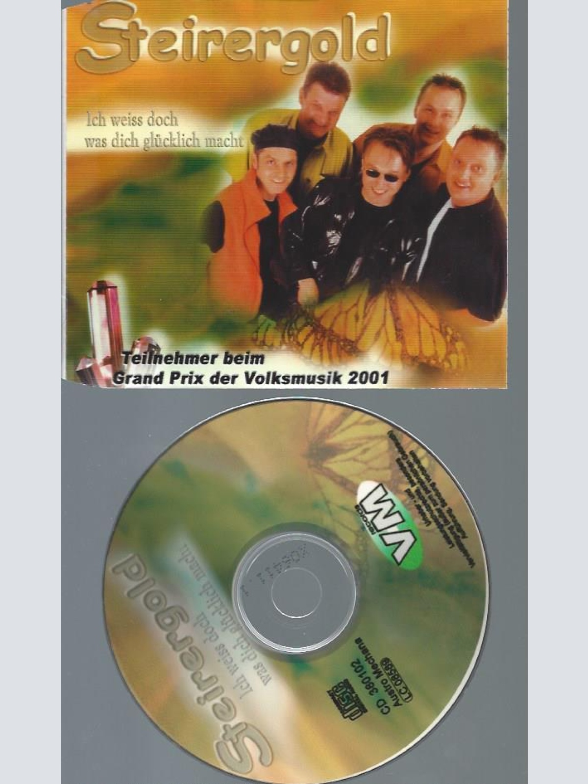 CD--STEIRERGOLD ICH WEISS DOCH WAS DICH GLÜCKLICH MACHT
