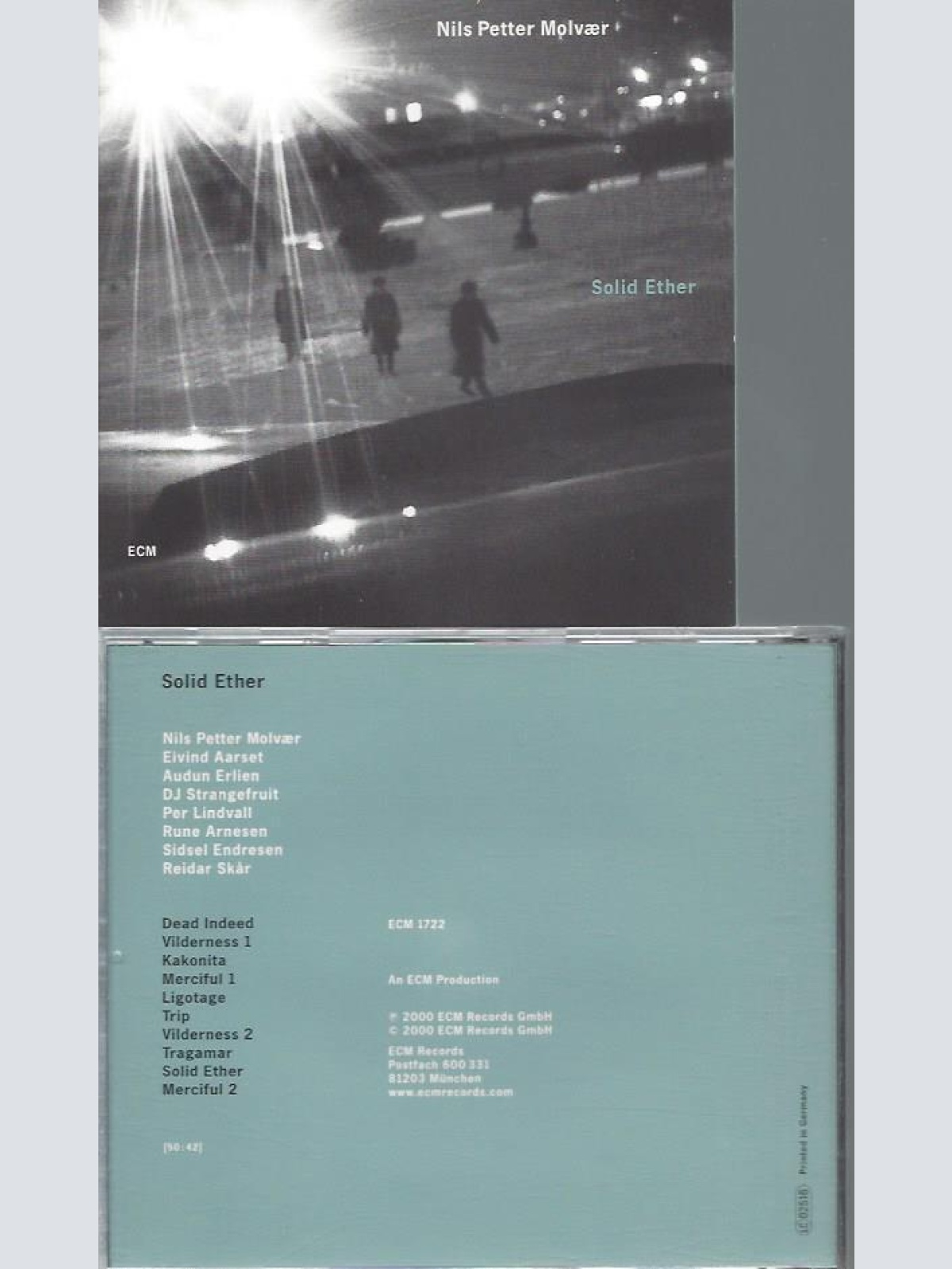 CD-- Nils Petter Molvær  Solid Ether
