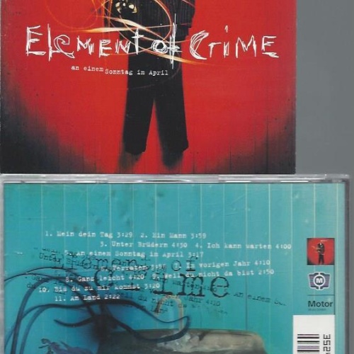 CD-- ELEMENT OF CRIME AN EINEM SONNTAG IM APRIL