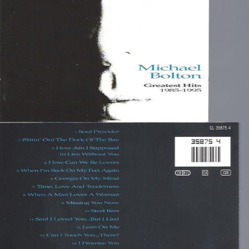 CD--MICHAEL BOLTON GREATST HITS 1985-1995 // CLUB