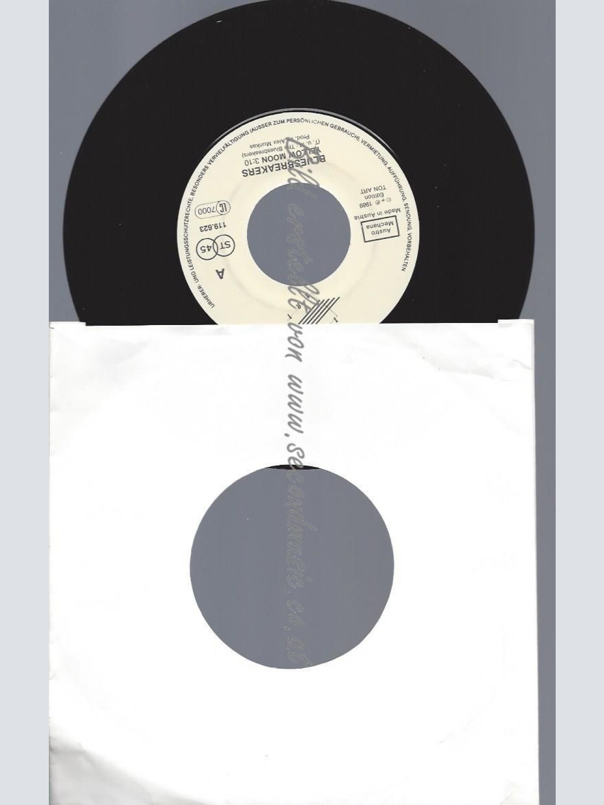 7"  Bluesbreakers – Yellow Moon