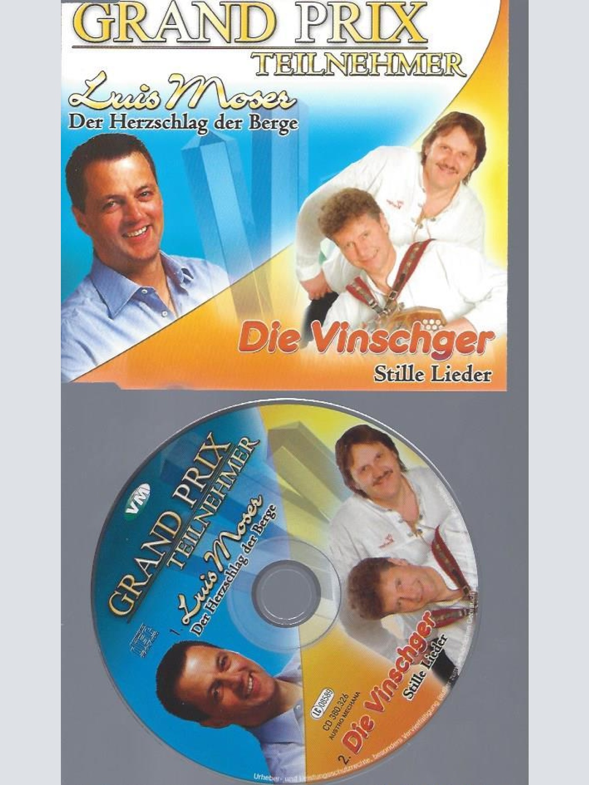 CD--LUIS MOSER DIE VINSCHGER