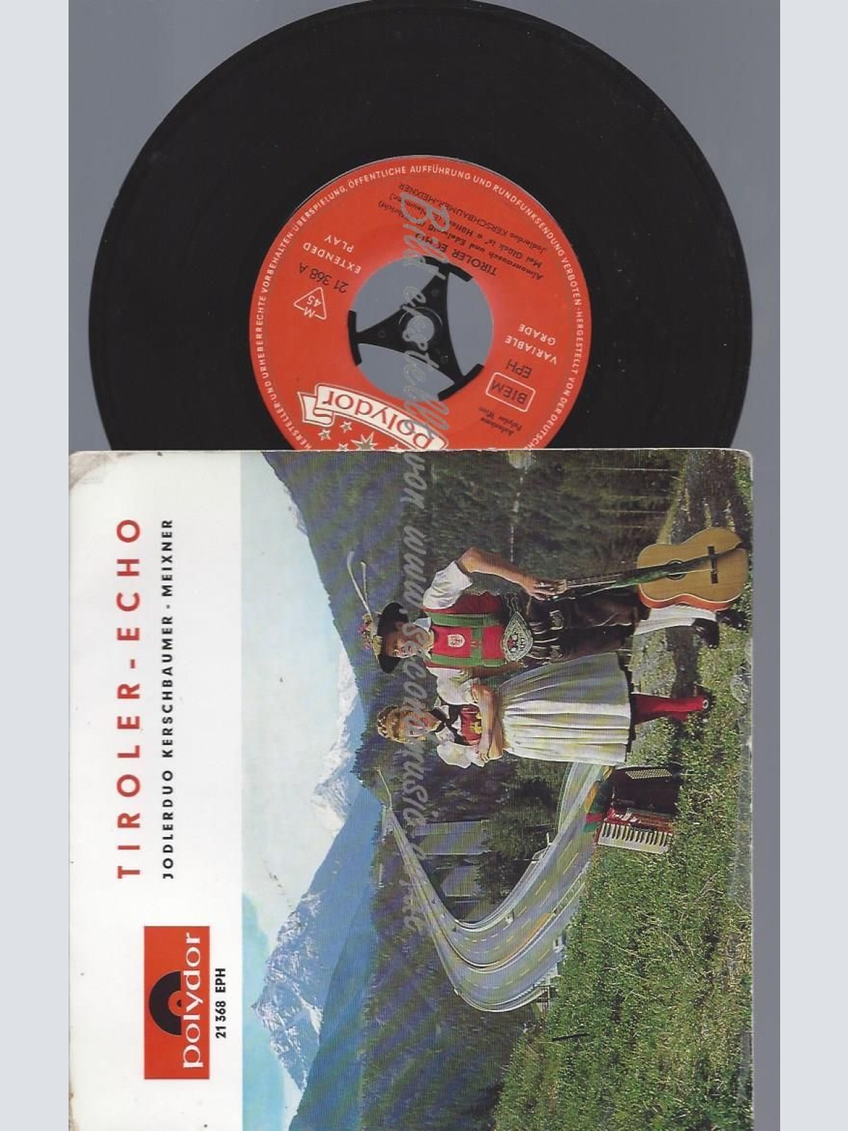 7"  TIROLER ECHO JODLERDUO KERSCHBAUMER MEIXNER