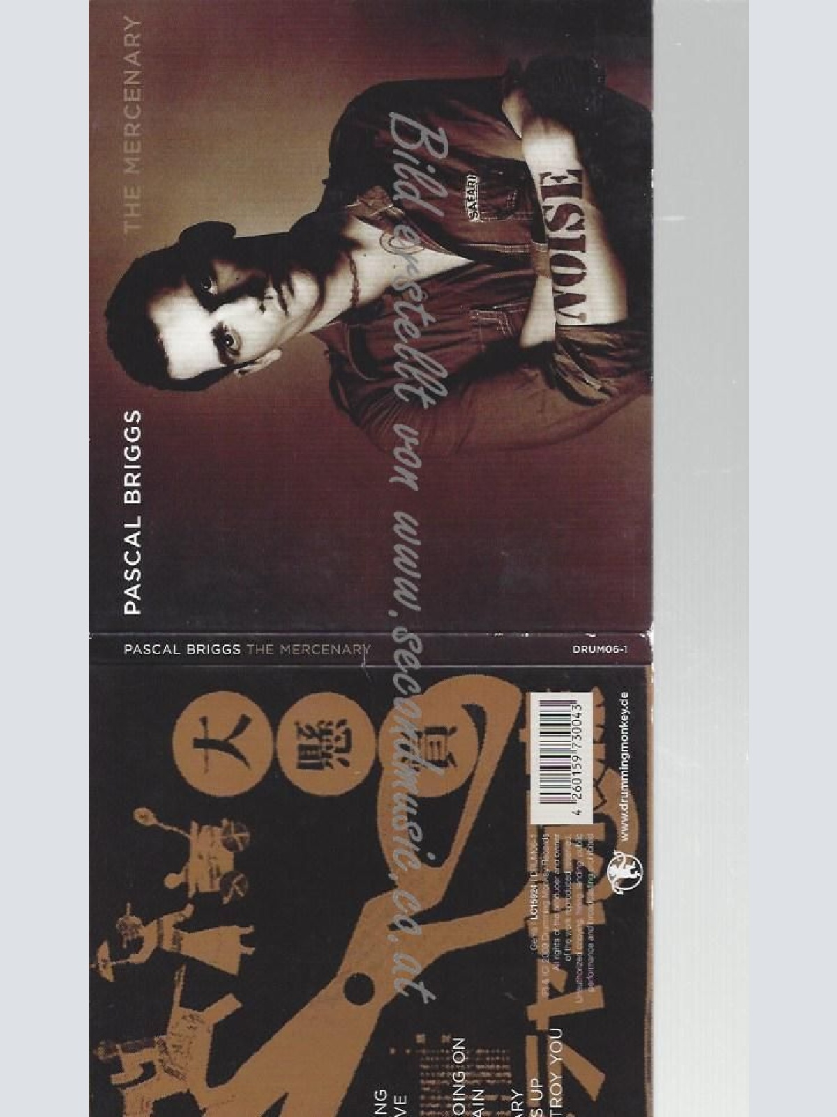 CD--PASCAL BRIGGS--    THE MERCENARY