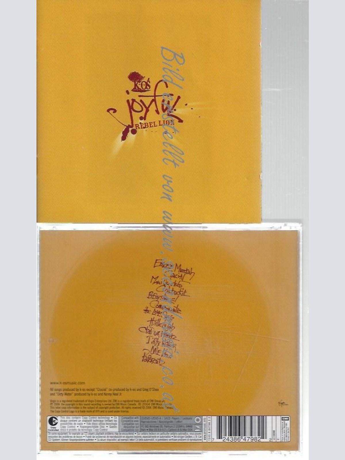 CD--K-OS--    JOYFUL REBELLION