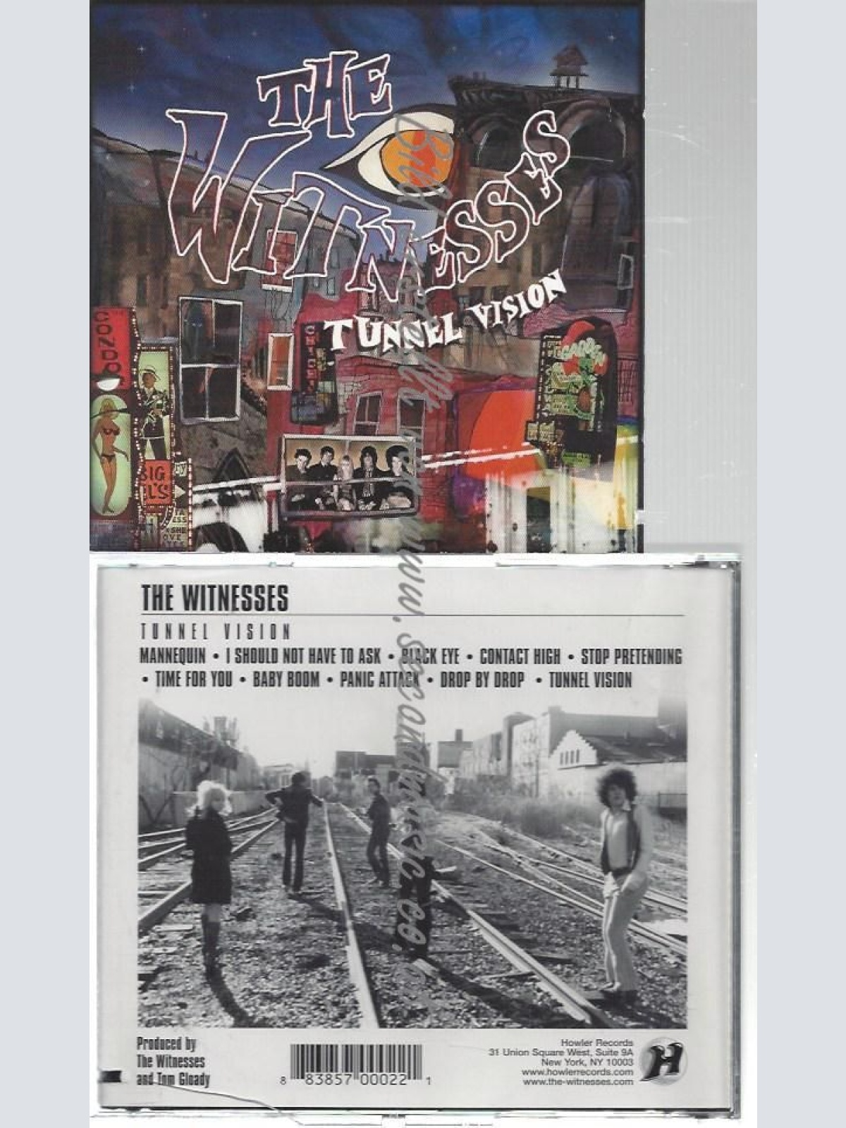 CD--THE WITNESSES--    TUNNEL VISION