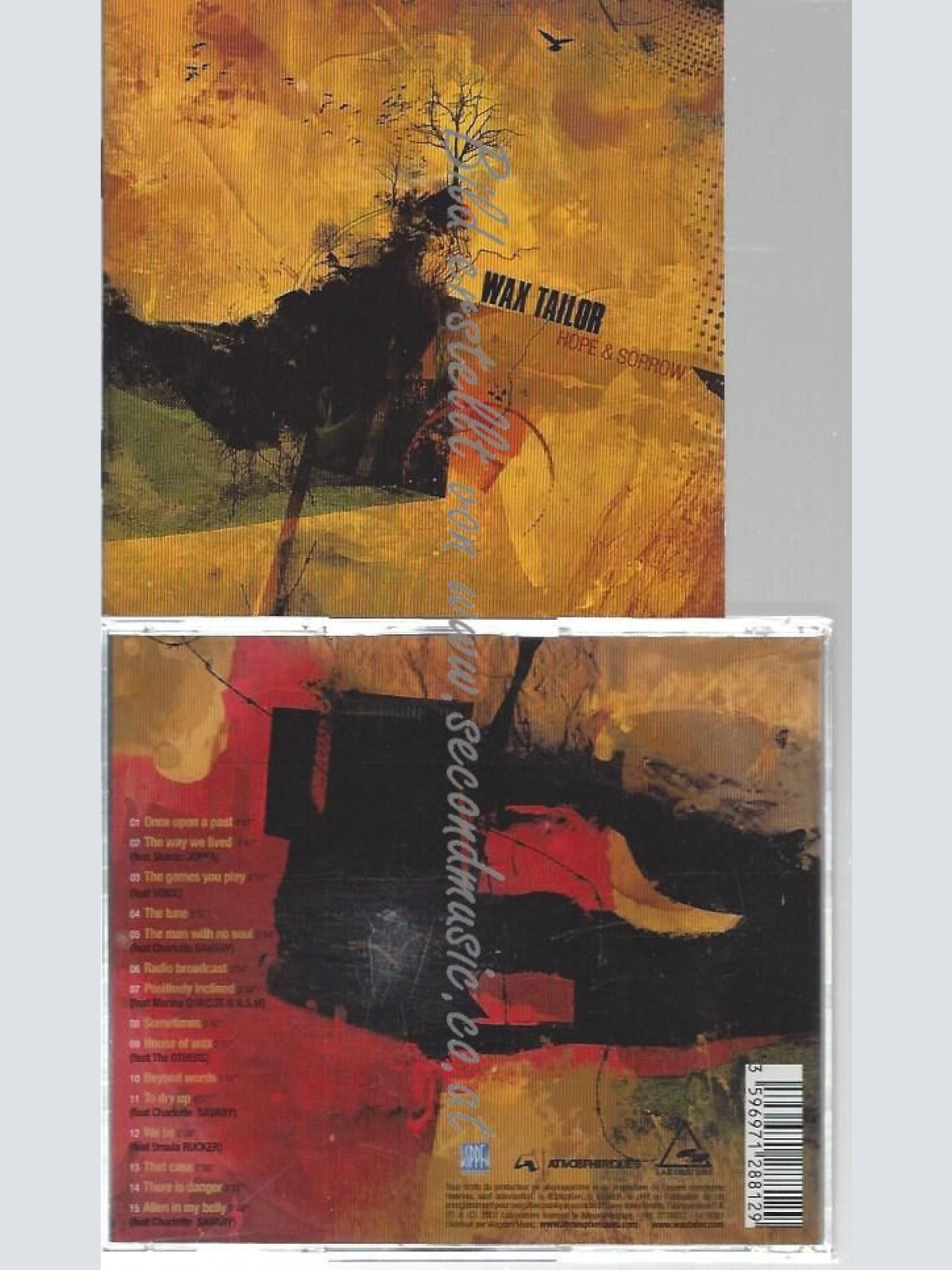CD--WAX TAILOR--    HOPE & SORROW