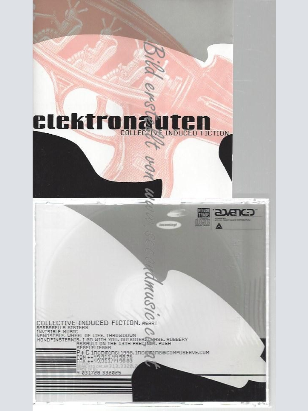 CD--ELEKTRONAUTEN--    COLLECTIVE INDUCED FICTION