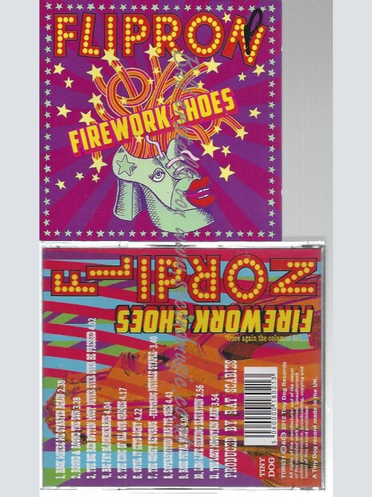 CD--Fireworks Shoes //  Flipron