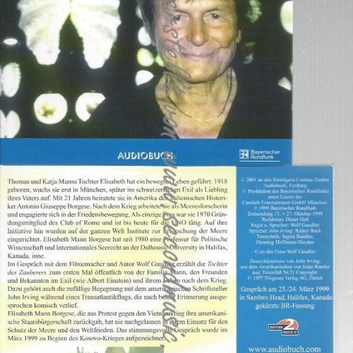 CD--  ELISABETH MANN-    MEIN VATER DER ZAUBERER, MEINE LIEBE DAS MEER,