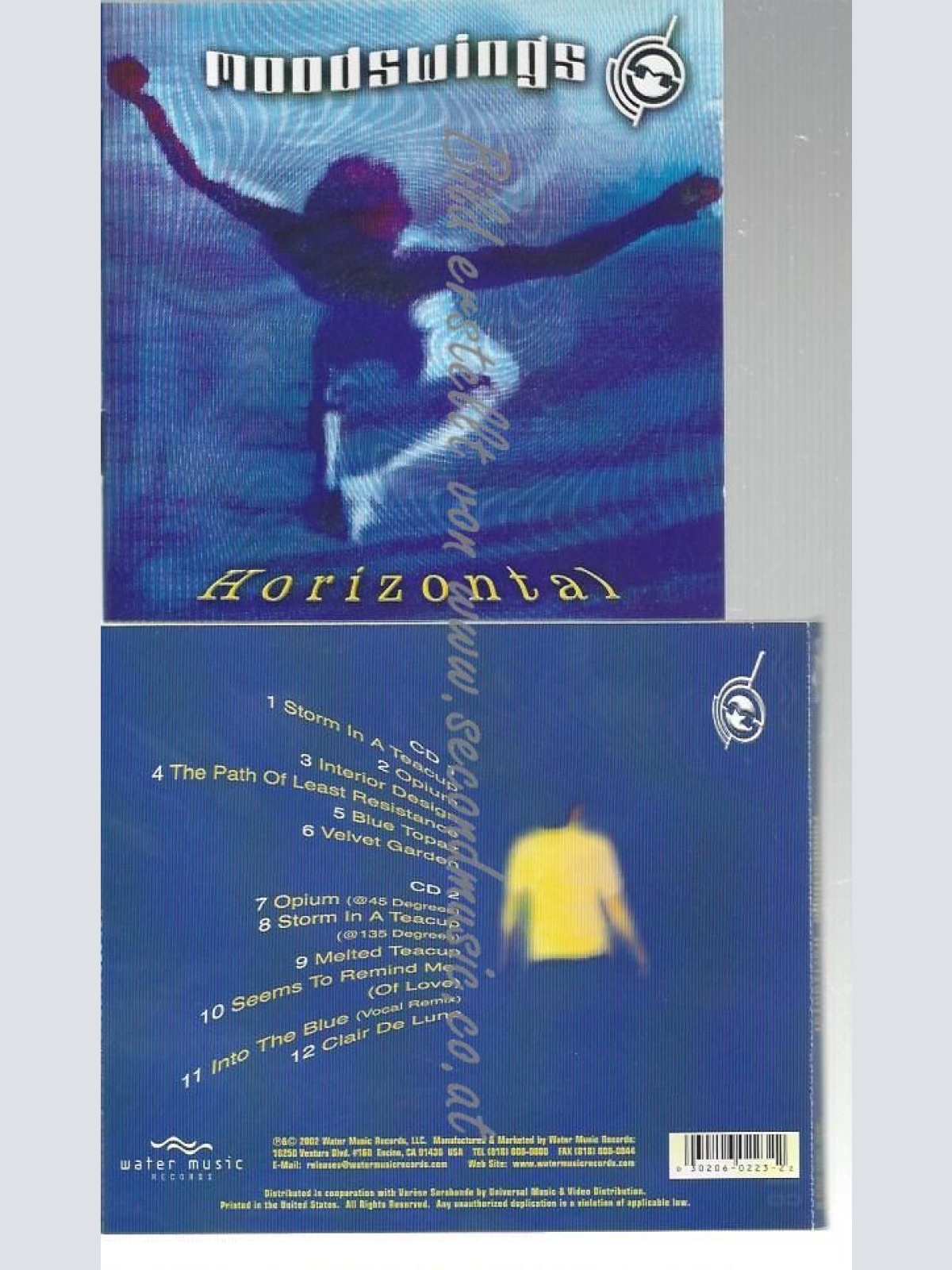 CD--MOODSWINGS--    HORIZONTAL MOODSWINGS | DOPPEL-CD