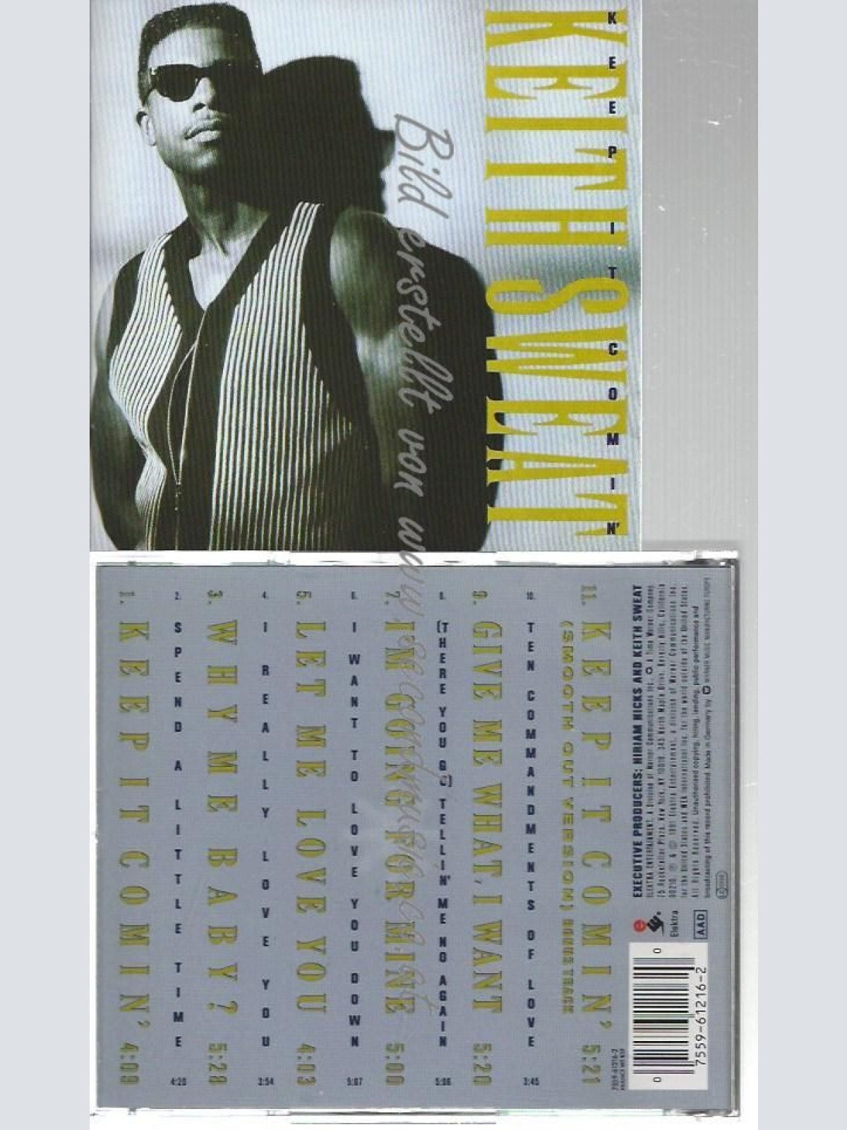 CD--KEITH SWEAT--    KEEP IT COMIN'