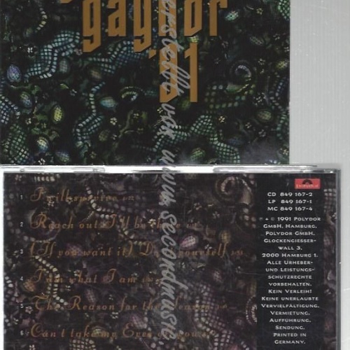 CD--GLORIA GAYNOR--    91'
