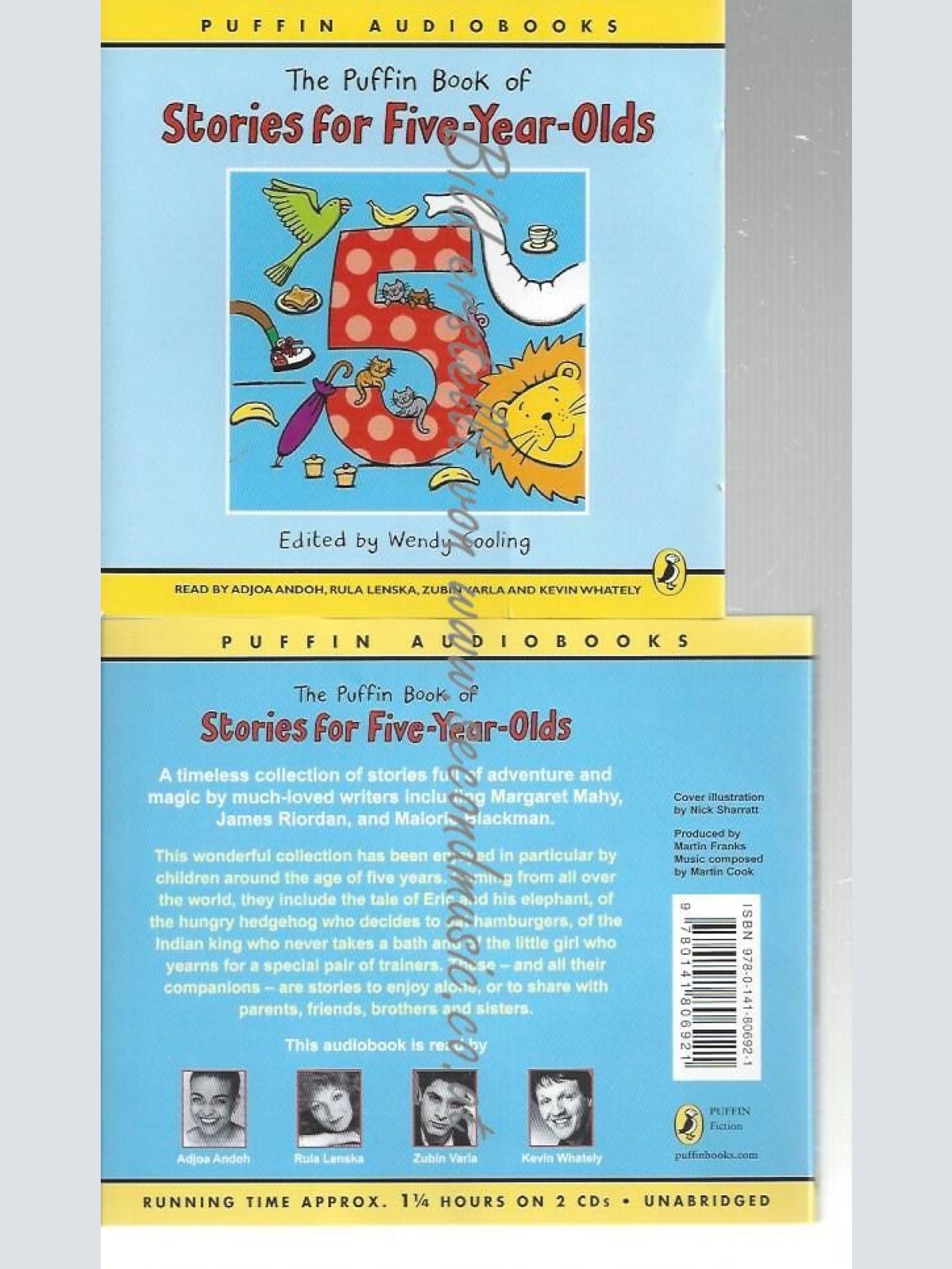 CD--    THE PUFFIN BOOK OF STORIES FOR FIVE-YEAR-OLDS. MÄRZ