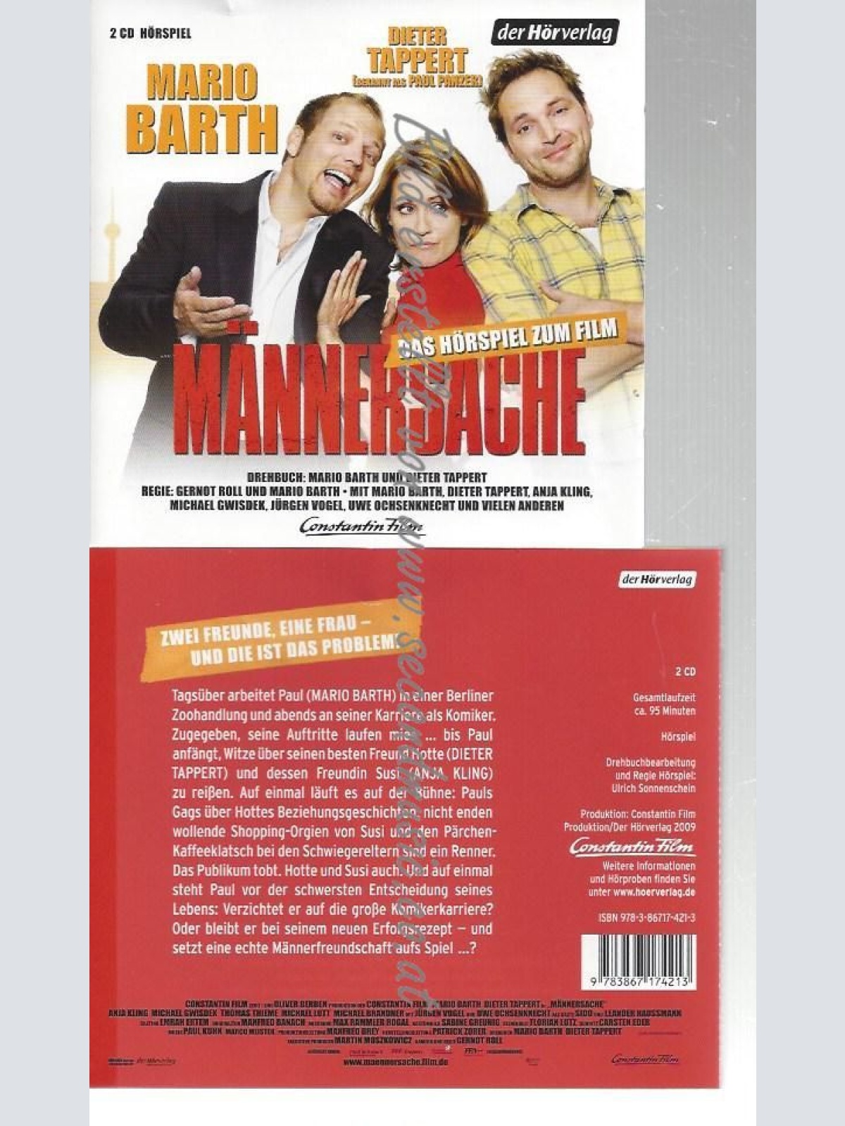 CD--ULRICH SONNENSCHEIN--    MÄNNERSACHE | DOPPEL-CD