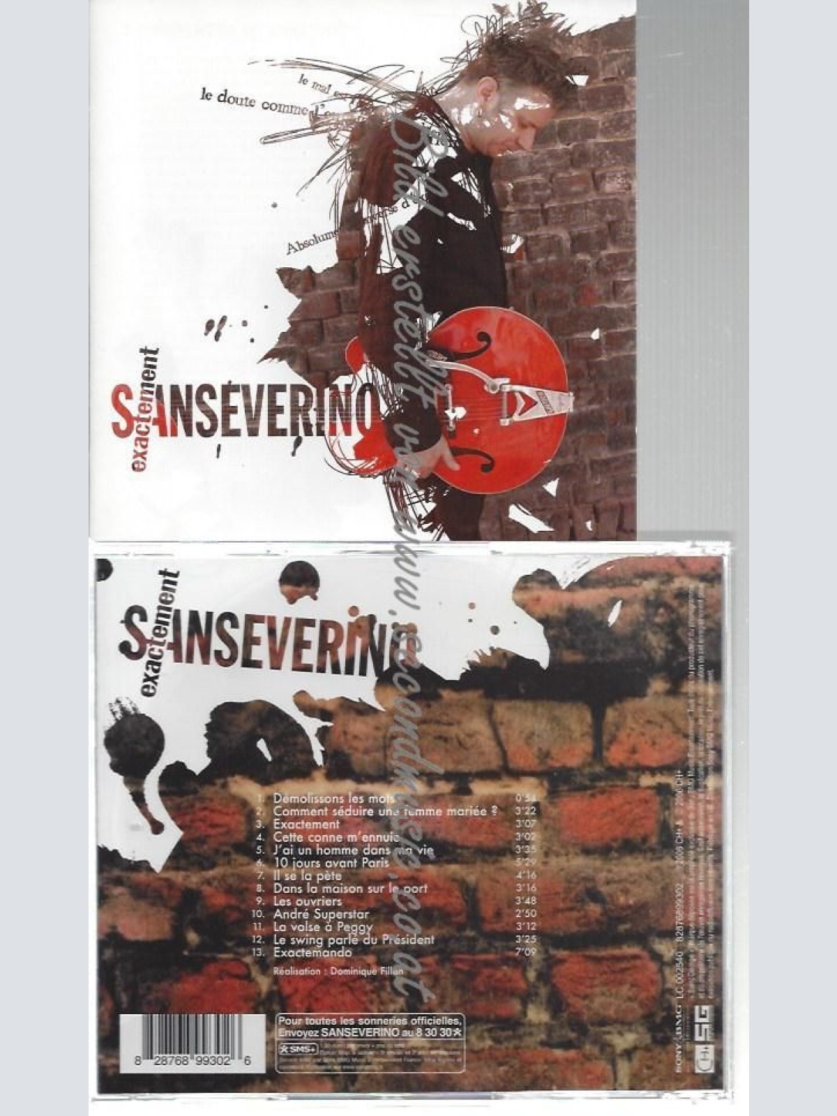 CD--SANSEVERINO--    EXACTEMENT