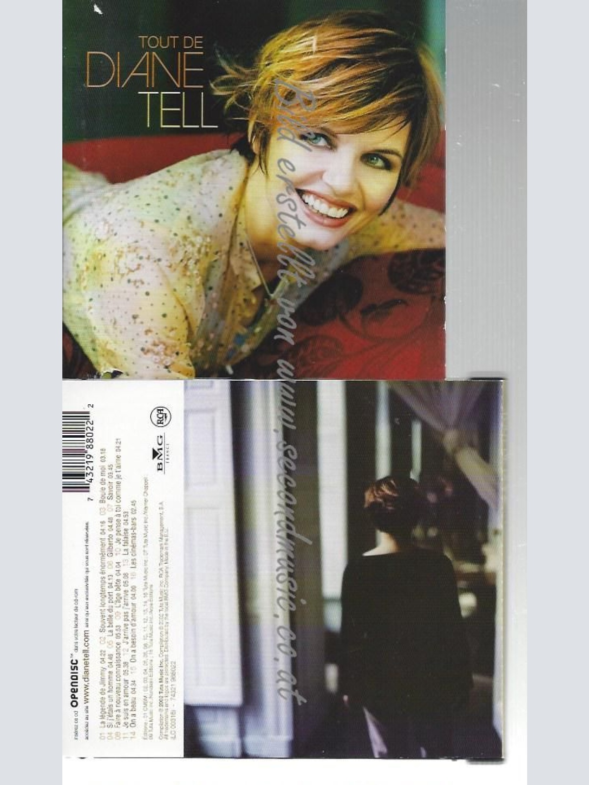 CD--DIANE TELL--    TOUT DE DIANE | ENHANCED