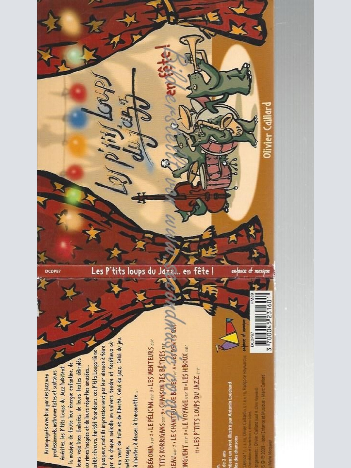 CD--En Fete - a Partir de 2 Ans2 // P'tits Loups du Jazz