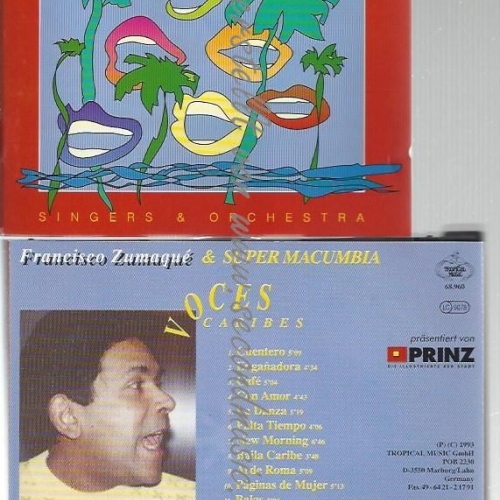CD--FRANCISCO ZUMAQUE--    VOCES CARIBES