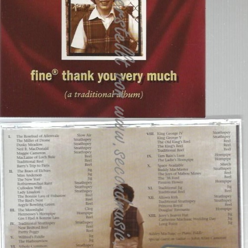 CD--ASHLEY MACISAAC--    FINE, THANK YOU VERY MUCH