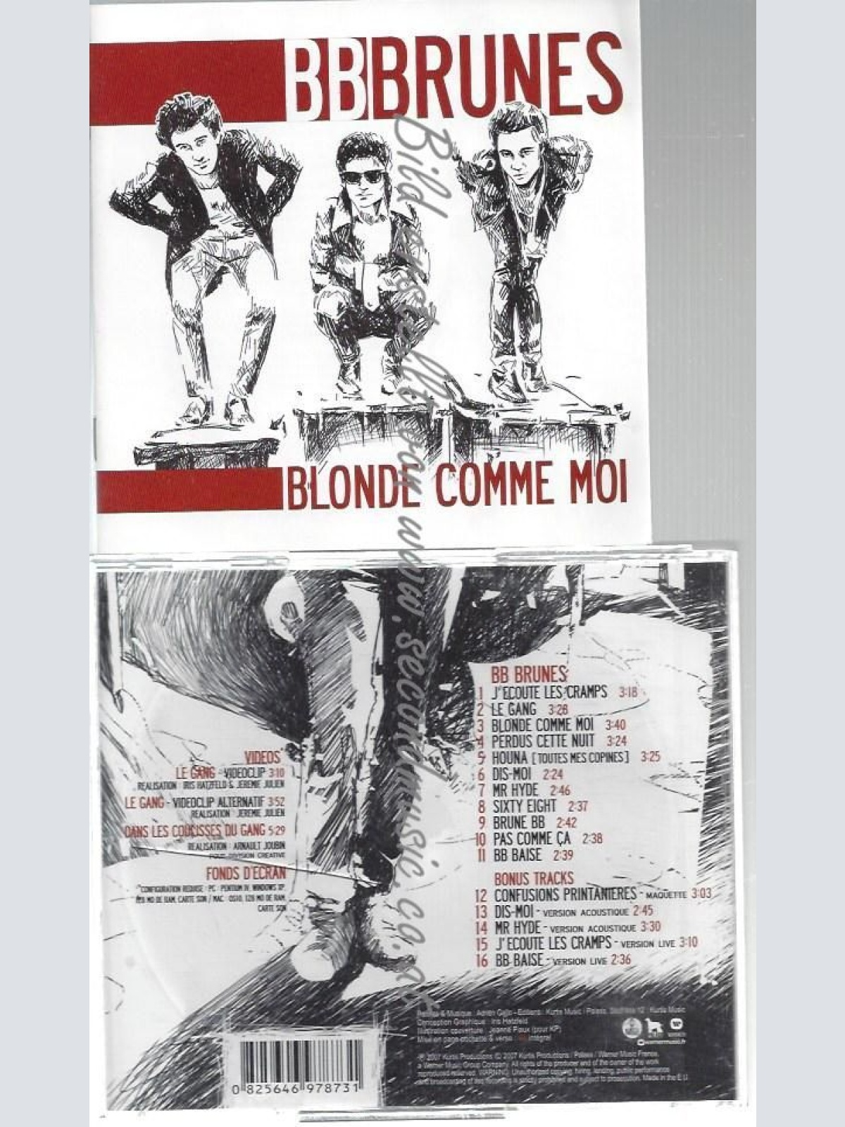 CD--BB BRUNES--    BLONDE COMME MOI -SPECIAL VERSION-