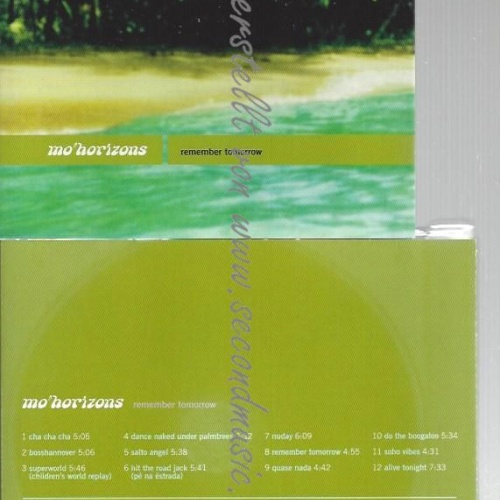 CD--MO' HORIZONS--    REMEMBER TOMORROW