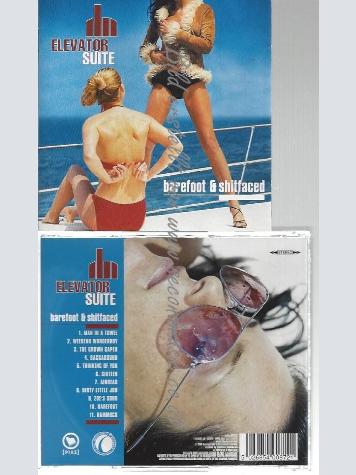 CD--ELEVATOR SUITE--    BAREFOOT AND SHITFACED