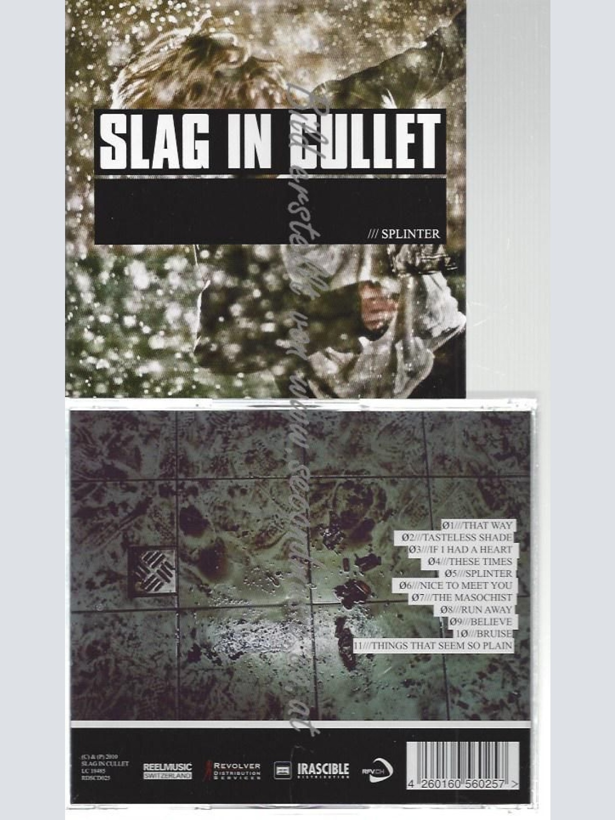 CD--SLAG IN CULLET--    SPLINTER
