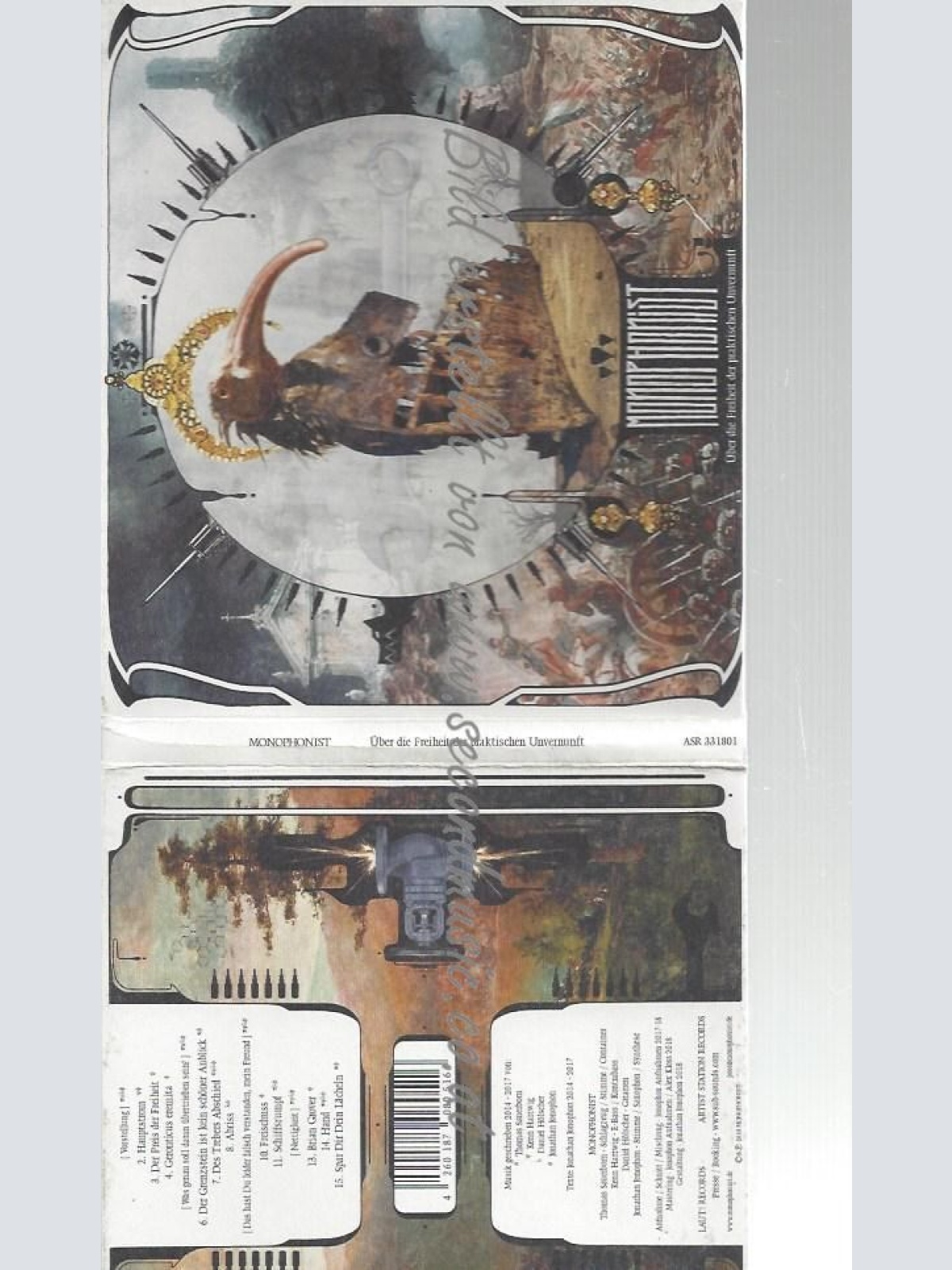 CD--MONOPHONIST--    ÜBER DIE FREIHEIT DER PRAKTISCHEN UNVERNUNFT