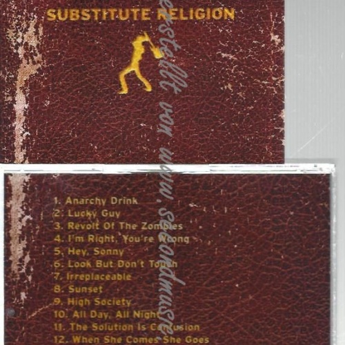 CD--PAZE ESTRADA & THE MONUMENTAL ORCHESTRA--    SUBSTITUTE RELIGION