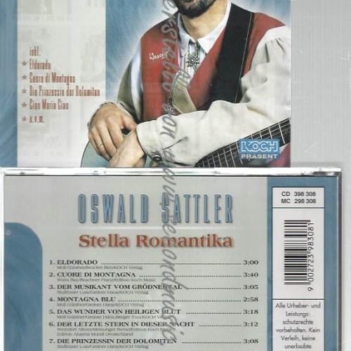 CD--OSWALD SATTLER--    STELLA ROMANTIKA